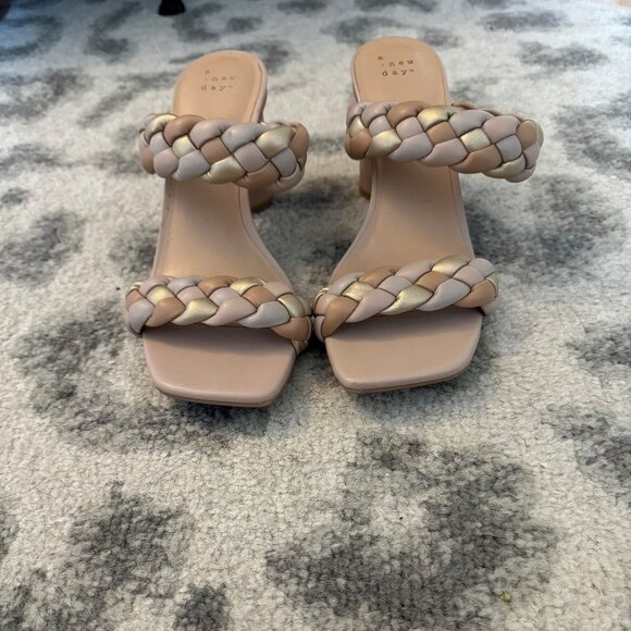 A New Day Braided Heel Sandals - Picture 4 of 5